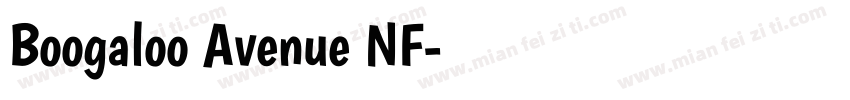 Boogaloo Avenue NF字体转换
